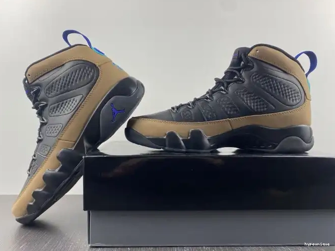 HYPE CT8019-034 9 Jordan Retro Concord Air Olive 0509